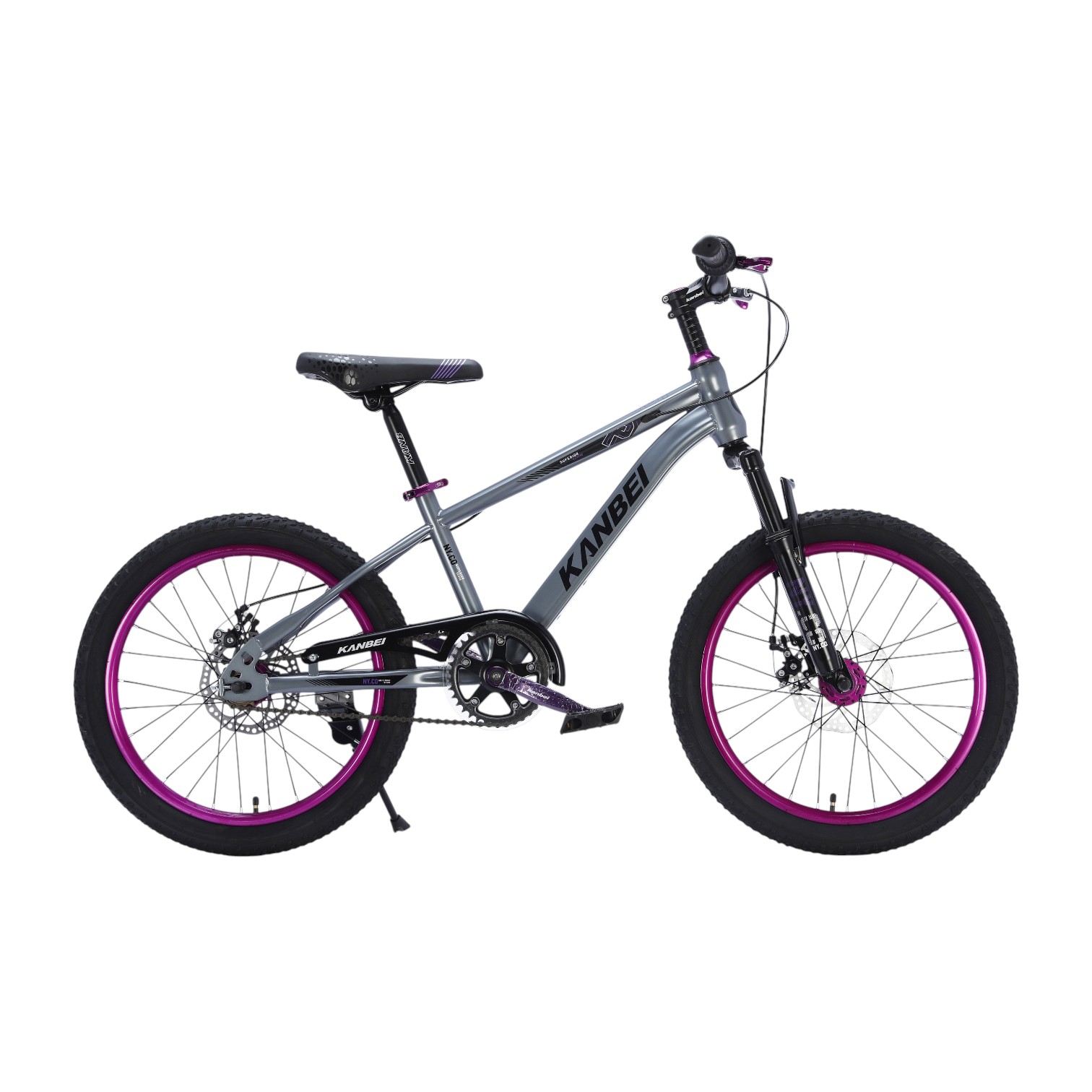 Youth Mountain Bike – Lightweight Frame, Mechanical Disc Brakes, 2.35" Tires | Model KMB-1156 | OEM/ODM Wholesale - Image 3