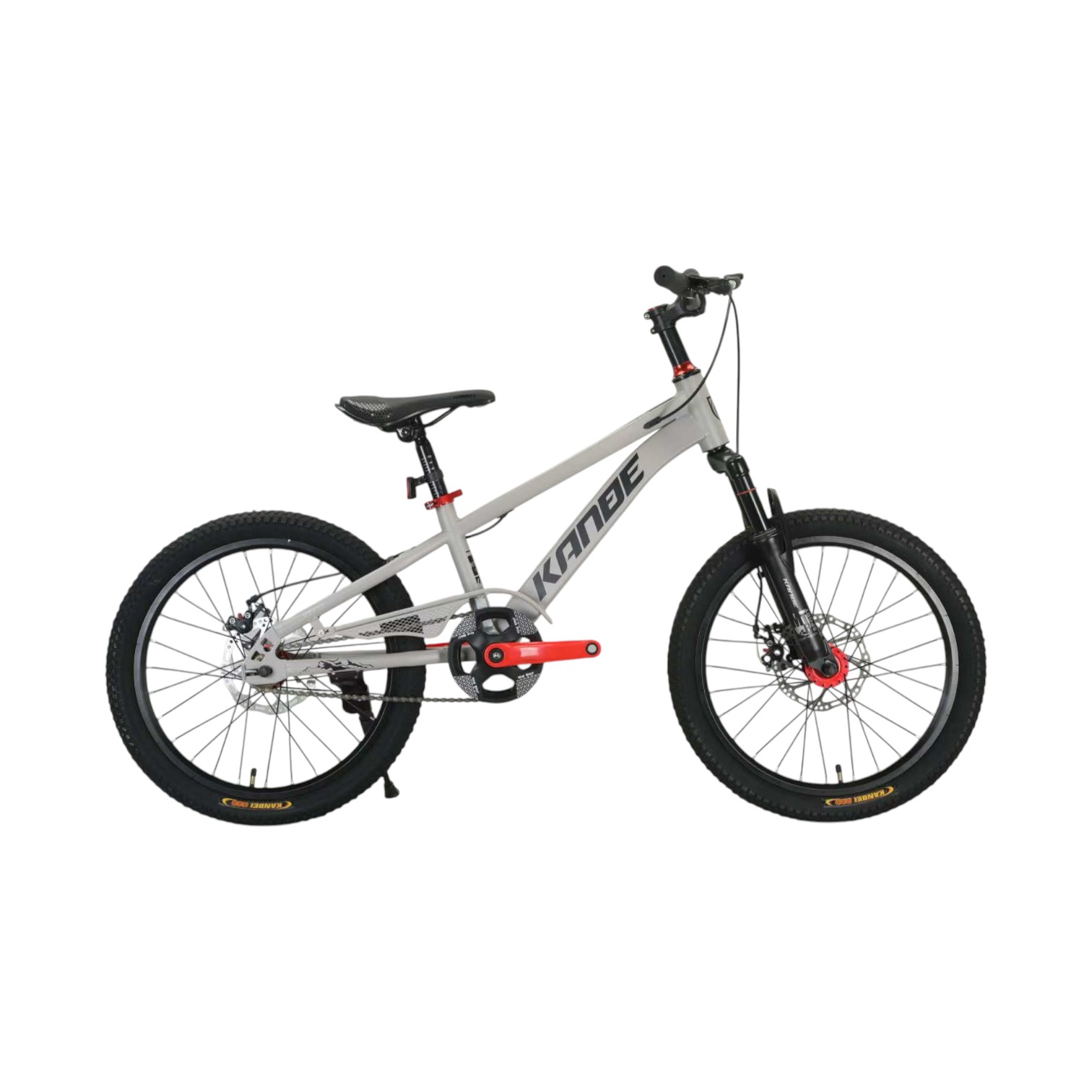 youth bicycle model YB-4004, grey product image